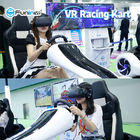 게임을 경주하는 가상 현실 오토바이를 가진 VR 오토바이 동의 시뮬레이터