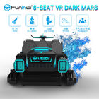 FuninVR 뜨거운 판매 아케이드 6는 VR 유원지를 위한 어두운 3월 3.8KW 가상 현실 경험에 자리를 줍니다