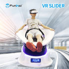 정격 부하 120KG 3DOF 전기 글래스 스킹 시뮬레이터 VR 슬라이더 9d명
