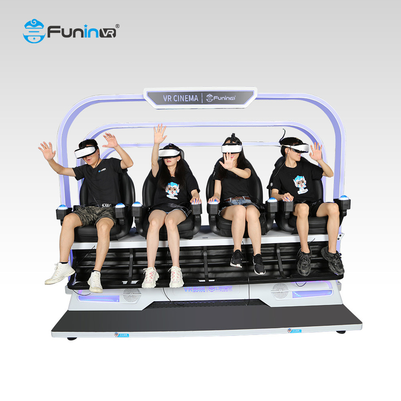 9차원 VR 영화관에서 현실적인 바람 / 온도 효과 동적 좌석 DeepoonE3 VR 안경