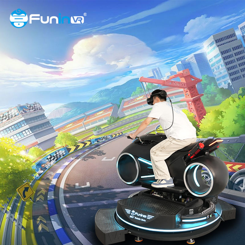 스틸 메탈 플랫폼에서 9D VR 의자를 통해 VR 경험을 다음 단계로 끌어 올립니다.