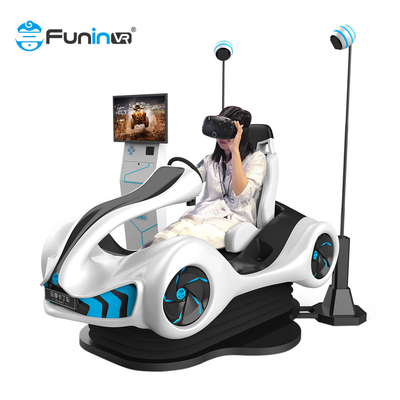 9D Vr 장치 롤러 코스터 360 회전 2 의자들 장비 가상 현실 게임 시스템