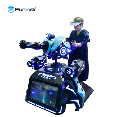 상호 작용하는 9D 가상 현실 총격사건 시뮬레이터 경험 Vr 개틀링 주인
