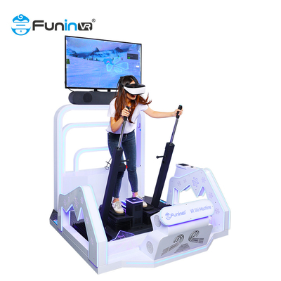 상호 작용하는 놀이공원 실내 9D Vr 게임기 가상 현실 스키 시뮬레이터