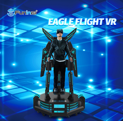 0.8kW 스탠드업 비행 VR 시뮬레이터 궁극 플랫폼 고속 모션