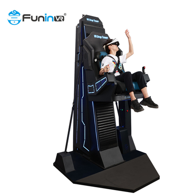 360도 회전 9D VR 의자 가상현실 경이로움 1.2KW