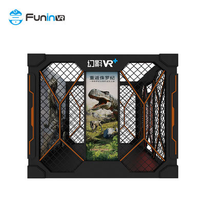 아케이드 게임 가상 현실 FuninVR+ 게임 기계를 촬영하는 VR  총