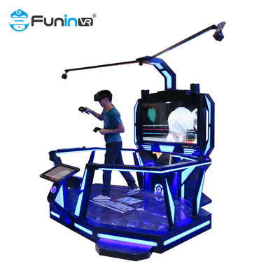아이들 정격 부하  400 킬로그램을 위한 9D 우주 워킹 플랫폼 VR 매력 게임 세트