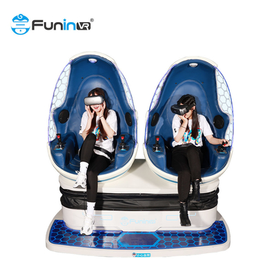 아케이드 9D 달걀 의자 2 자리에게 9D VR 상영관 단일 시트를 갑자기 보내는 가상 현실