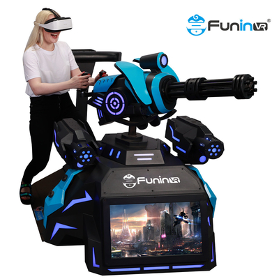 쏘는 아케이드 게임 기계 가상 현실 VR 워커를 9d명 9d VR (가상현실) 현존하는 플랫폼을 갑자기 보내는 뜨거운 판 개틀링 건